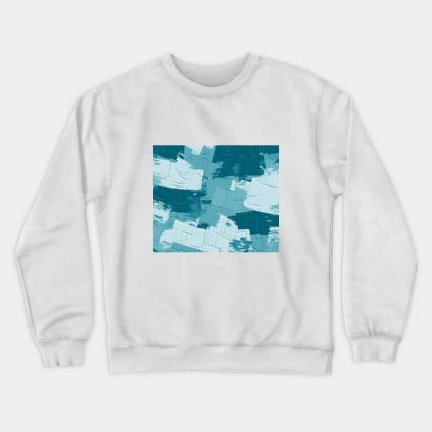 Pastel Blue Crewneck Sweatshirt by timegraf